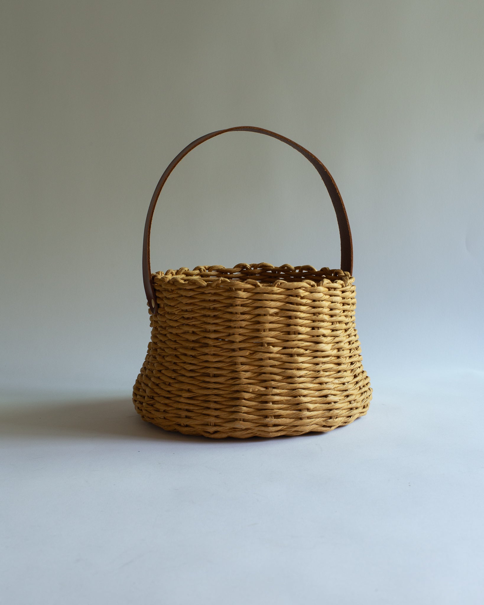 COCOON BASKET Hand-Woven Paper Yarn Bag