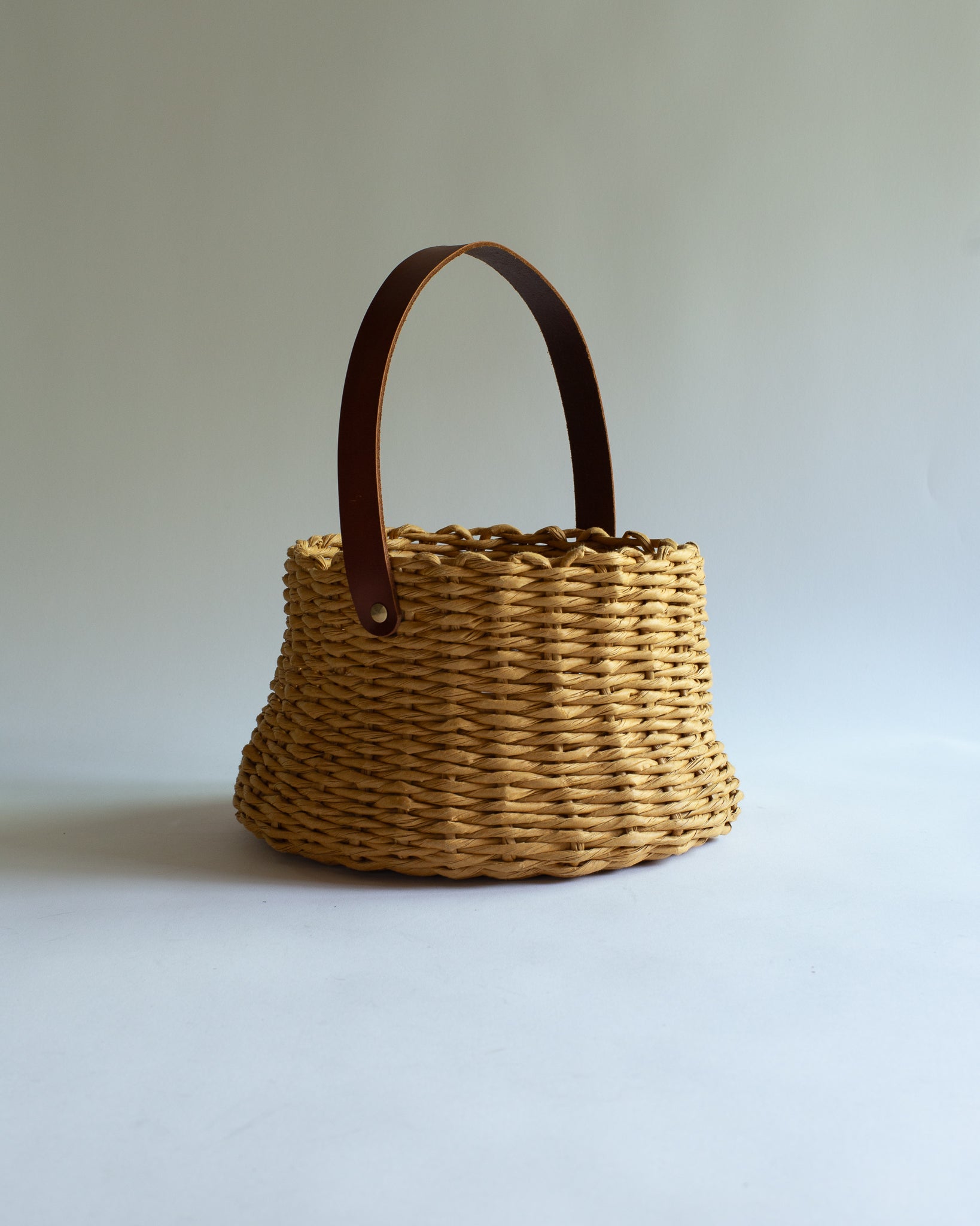 COCOON BASKET Hand-Woven Paper Yarn Bag