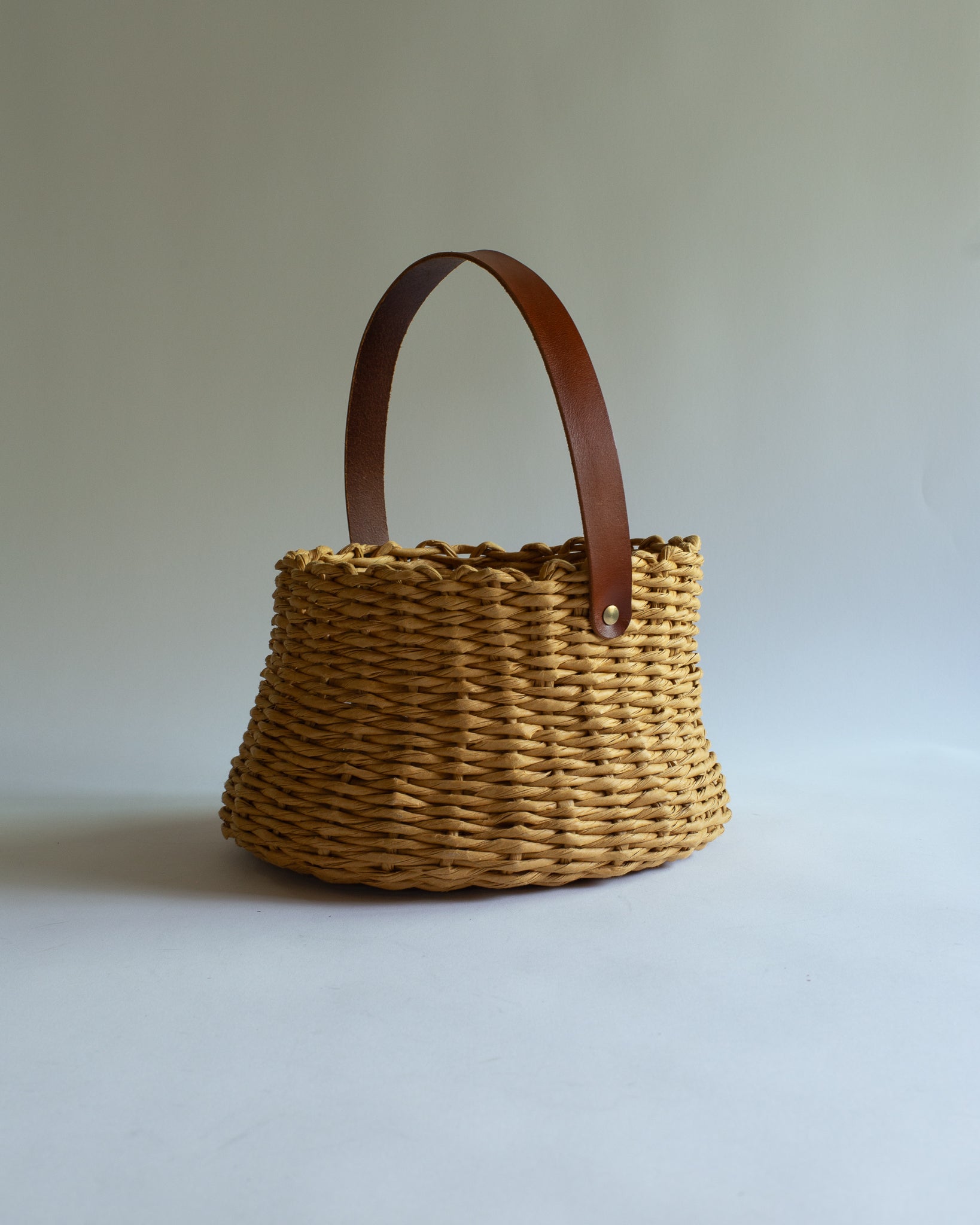 COCOON BASKET Hand-Woven Paper Yarn Bag